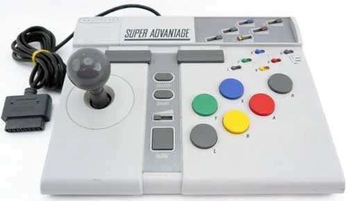 Asciiware SNES Super Advantage Arcade Controller (Super Nintendo)