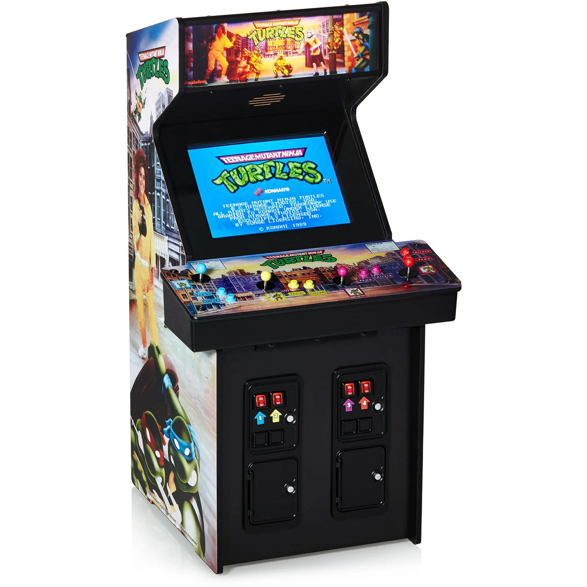 J2games Quarter Arcades Turtles In Time 1/4 Scale Arcade Cabinet (Arcade) – J2Games