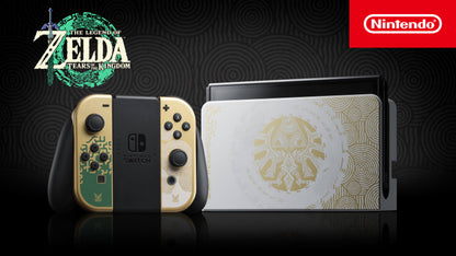 Switch OLED: The Legend of Zelda The Tears of the Kingdom Big Bundle (Nintendo Switch)