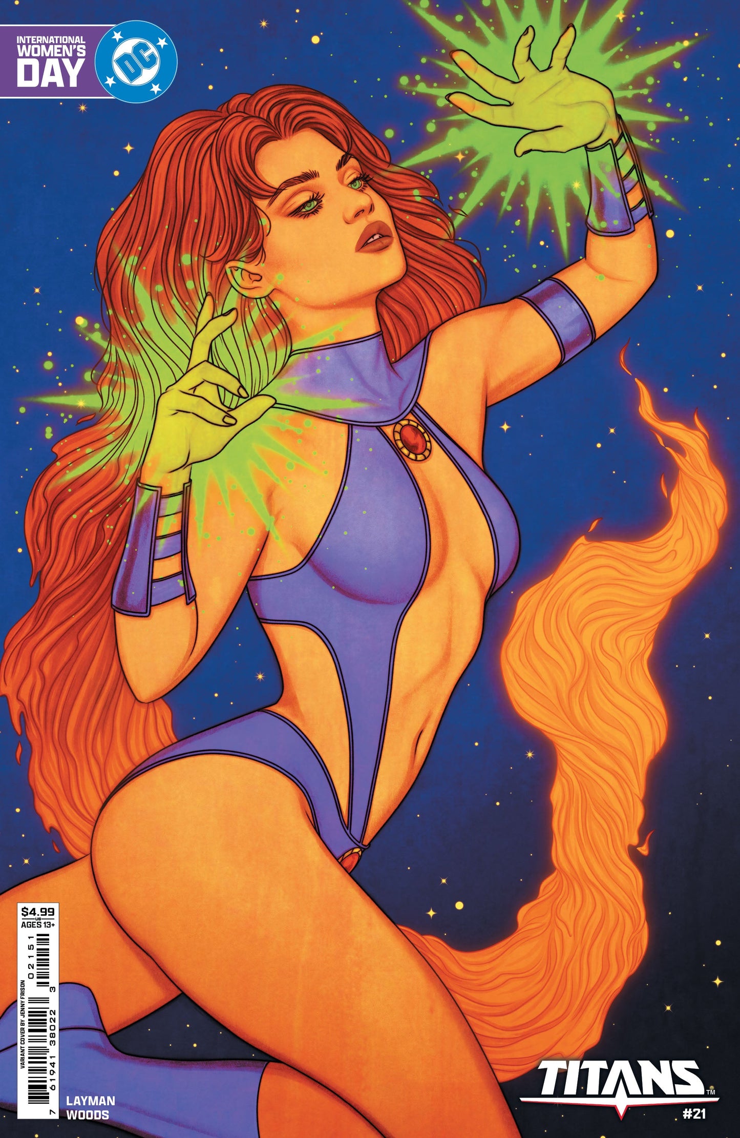 Titans #21 E Jenny Frison International Womens Day Variant (03/19/2025) Dc
