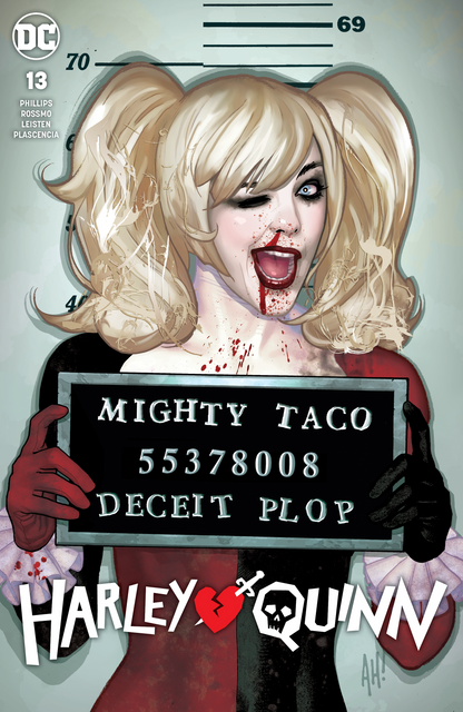 Harley Quinn #13 Adam Hughes Mugshot Catwoman 51 Homage Variant (03/22/2022) Dc