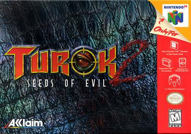 Turok 2: Seeds of Evil [Gray Cartridge Variant] (Nintendo 64)