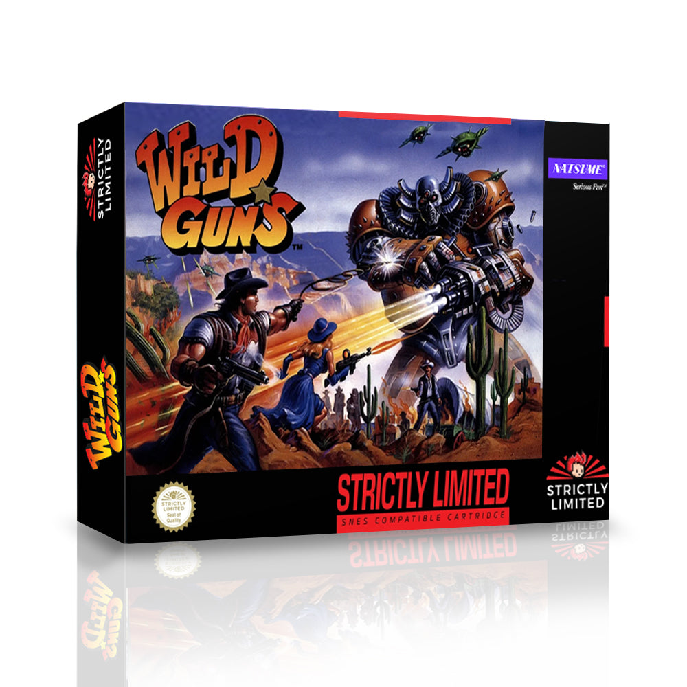 J2games Wild Guns (Strictly Limited) (Super Nintendo) – J2Games