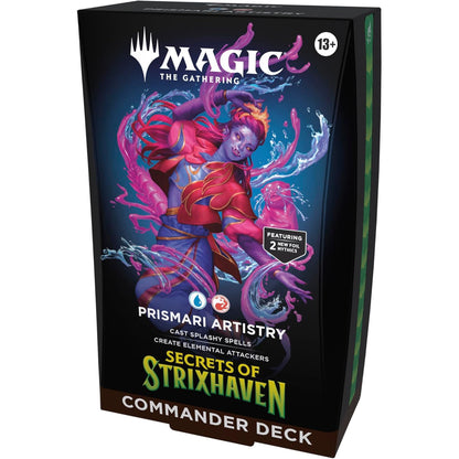 MTG: Secrets of Strixhaven Commander Deck - Prismari Artistry (TCG)