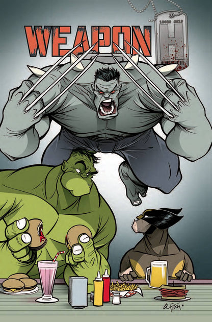 Weapon H 1 Marvel Legacy 2018 1:25 Georges Duarte Variant (03/21/2018) Hulk Wolverine