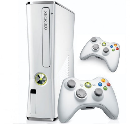 White Xbox 360 S Console 4GB (Xbox 360)