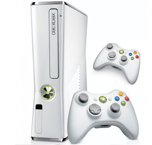 White Xbox 360 S Console 4GB (Xbox 360)