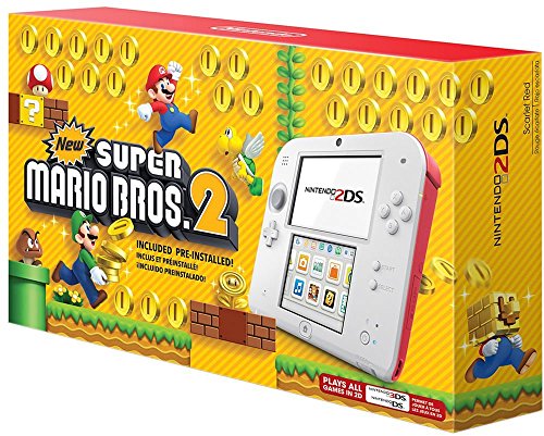 Nintendo 3DS XL Super Mario Bros. 2 2024 in Red