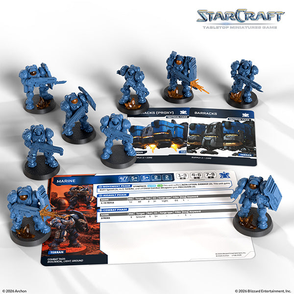 StarCraft TMG: Terran- Marine, Expansion Set (Starcraft)
