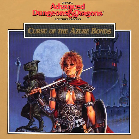 Advanced Dungeons & Dragons Curse of the Azure Bonds (Commodore 64/128)