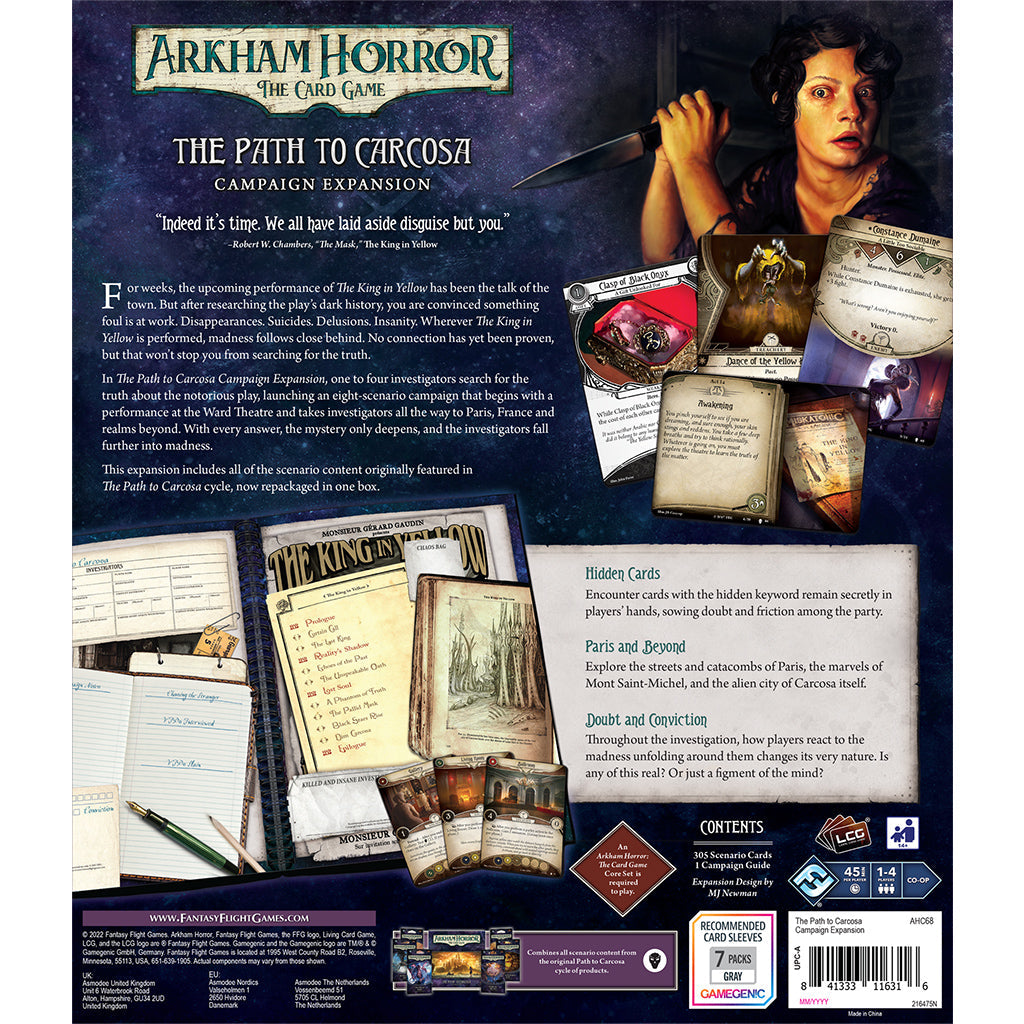 Arkham Horror LCG: The Path to Carcosa Campaign Expansion