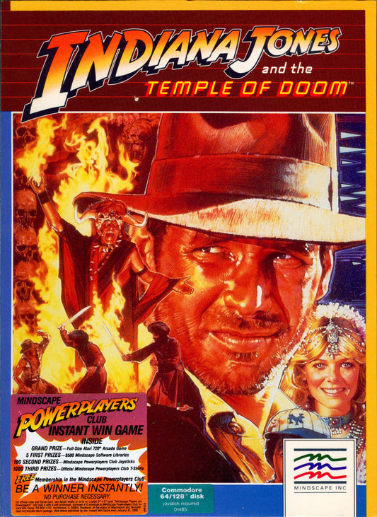 Indiana Jones and the Temple of Doom (Commodore 64/128)