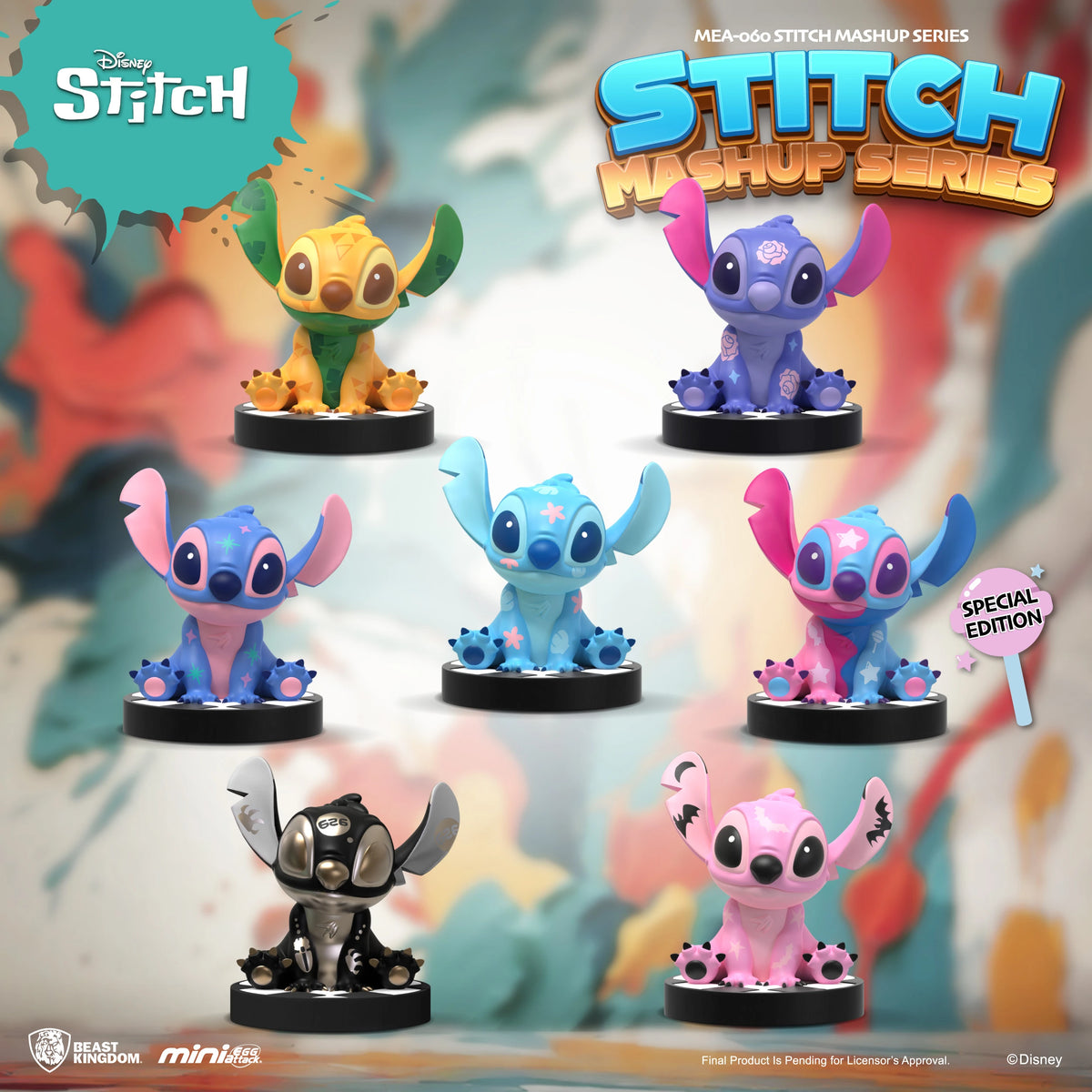 Beast Kingdom Disney Stitch Mashup Series Blind Box (Toys)