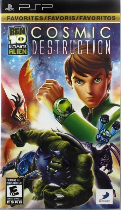 Ben 10: Ultimate Alien Cosmic Destruction (Favorites) (PSP)