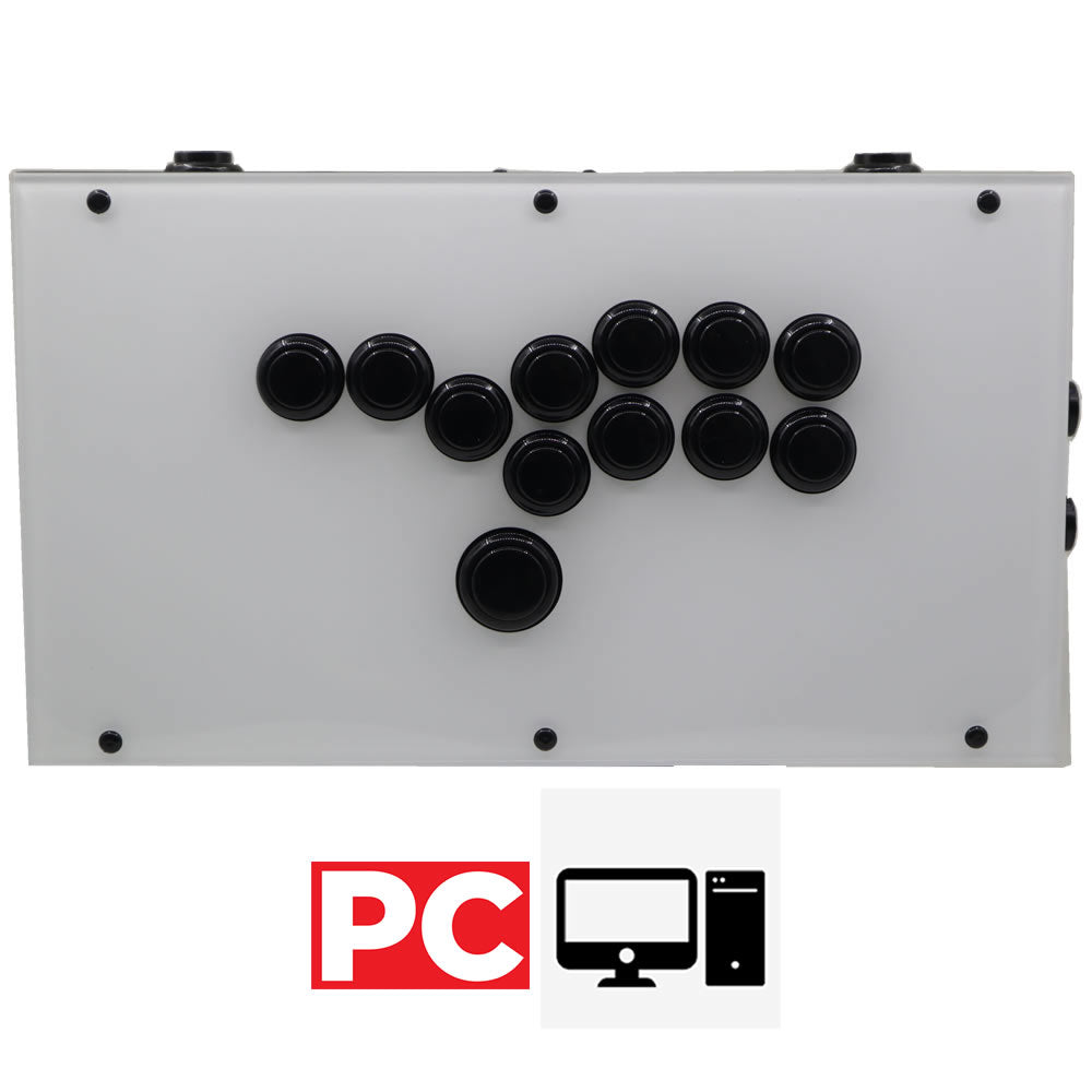 RAC-J800B All Buttons Arcade Joystick Fight Stick For PS4/PS3/Xbox/PC White/Black