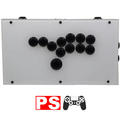 RAC-J800B All Buttons Arcade Joystick Fight Stick For PS4/PS3/Xbox/PC White/Black