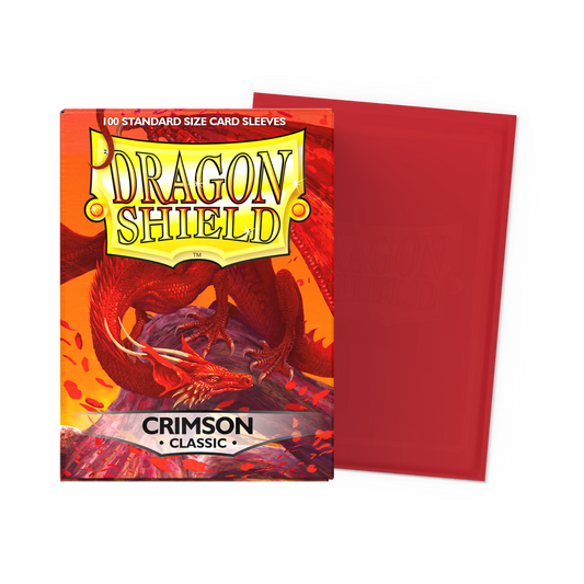 Dragon Shield Sleeves: Standard Classic Crimson 100 ct. (TCG)