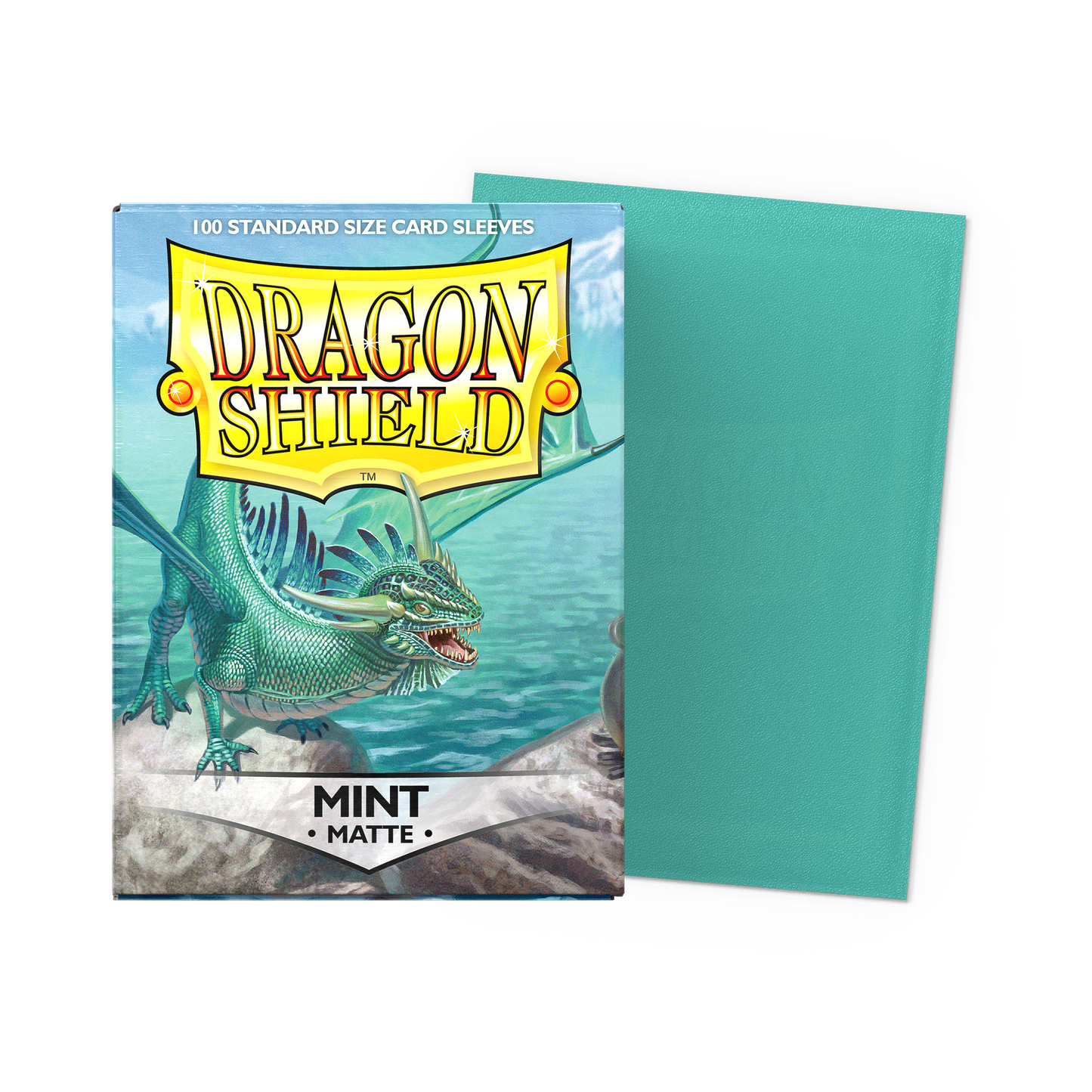 Dragon Shield Sleeves: Standard Matte Mint 100 ct. (TCG)