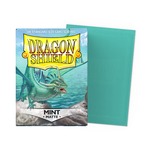Dragon Shield Sleeves: Standard Matte Mint 100 ct. (TCG)