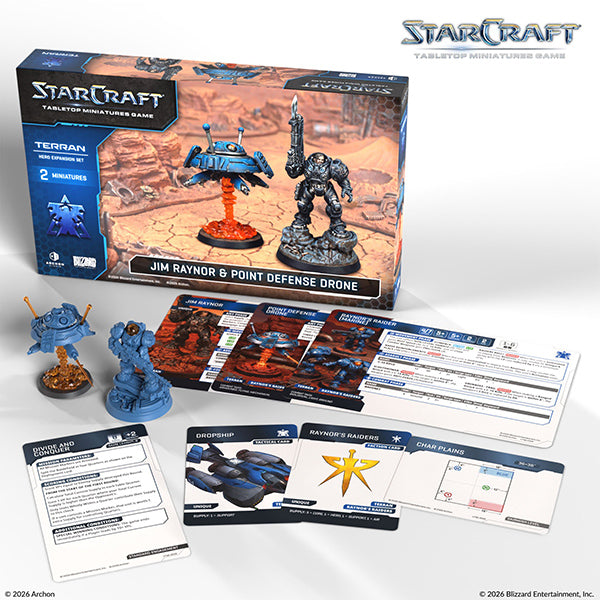 StarCraft TMG: Terran- Jim Raynor (Raynor'S Raiders), Hero Expansion Set (Starcraft)