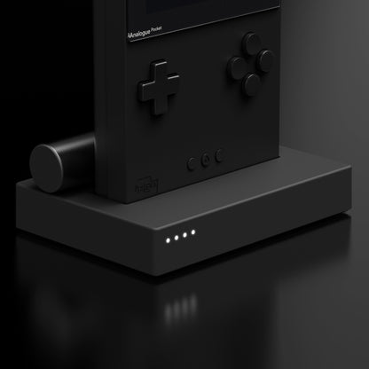 Analogue Pocket Black Console, Dock, and Adapter Bundle (PC)