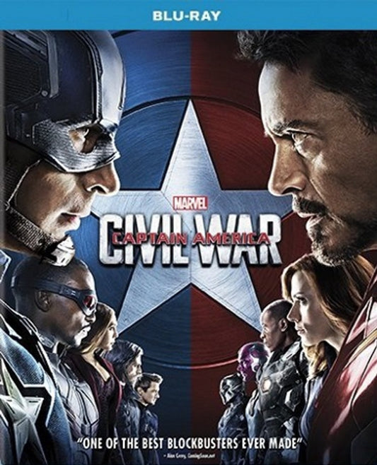 Captain America Civil War (BLU-RAY + DVD) (Pre-Owned)