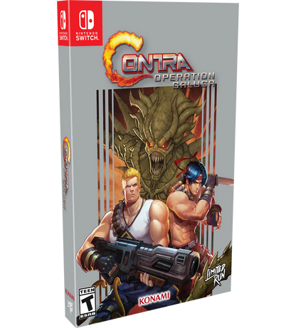 Limited Run Games #230: Contra Operation Galuga Classic Edition (Nintendo Switch)