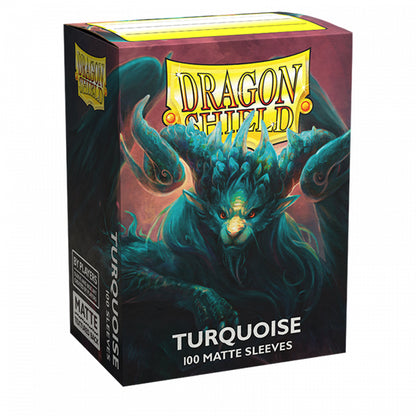 Dragon Shield Sleeves: Standard - Matte Turquoise 'Alebeck' (TCG)