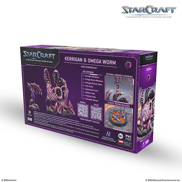 StarCraft TMG: Zerg- Kerrigan (Primal Kerrigan), Hero Expansion Set (Starcraft)