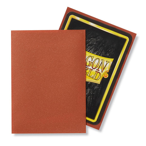 Dragon Shield Sleeves: Standard - Matte Copper (TCG)