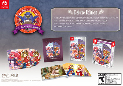 Prinny Presents: NIS Classics Volume 3: La Pucelle: Ragnarok / Rhapsody: A Musical Adventure! Deluxe Edition (Nintendo Switch)