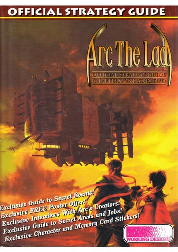 Arc The Lad I and II Official Strategy Guide (Books)