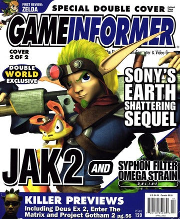 Game Informer #120: Jak 2 and Syphon Filter Omega Strain Issue [Newstand Copy] (Books)