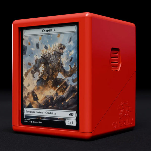 Cardzilla: Showcase 100+ Card Deckbox - Red (TCG)