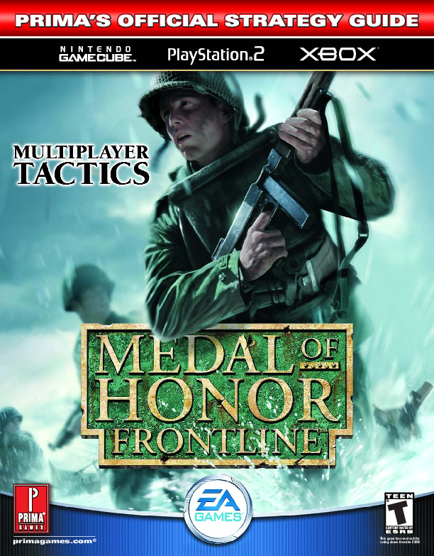 Medal of Honor: Frontline Bundle [Game + Strategy Guide] (Gamecube)