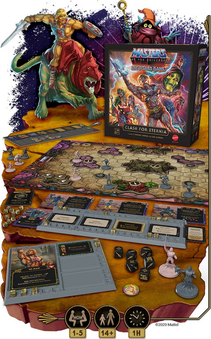 Masters of the Universe: the Board Game + Box of Power (Kickstarter exclusive)