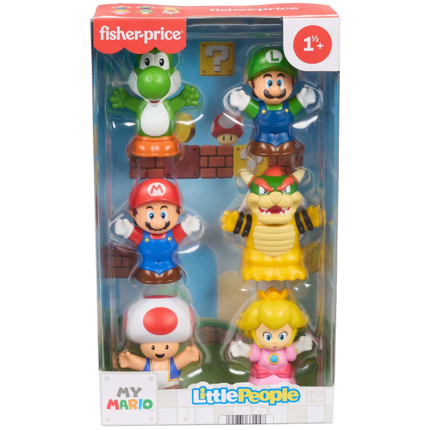 Little People My Mario Figure 6-Pack (Toys)