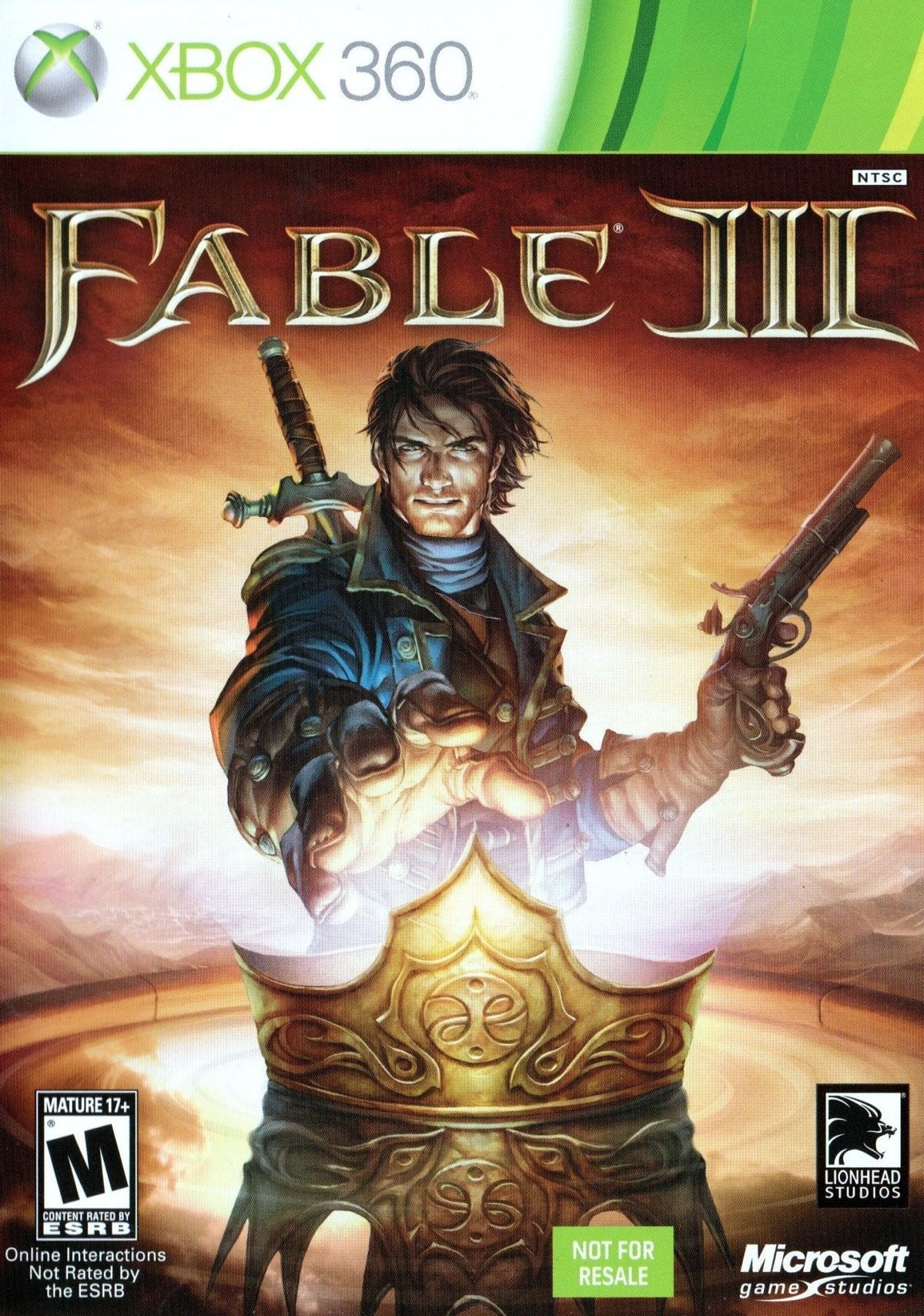 Fable III (Not For Resale Variant) (Xbox 360)