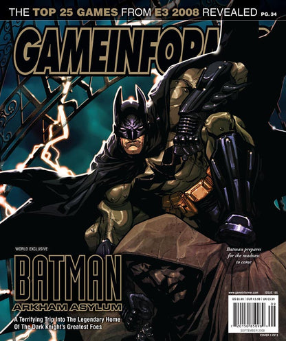 Game Informer #185: Batman Arkham Asylum [Subscriber Edition] (Books)