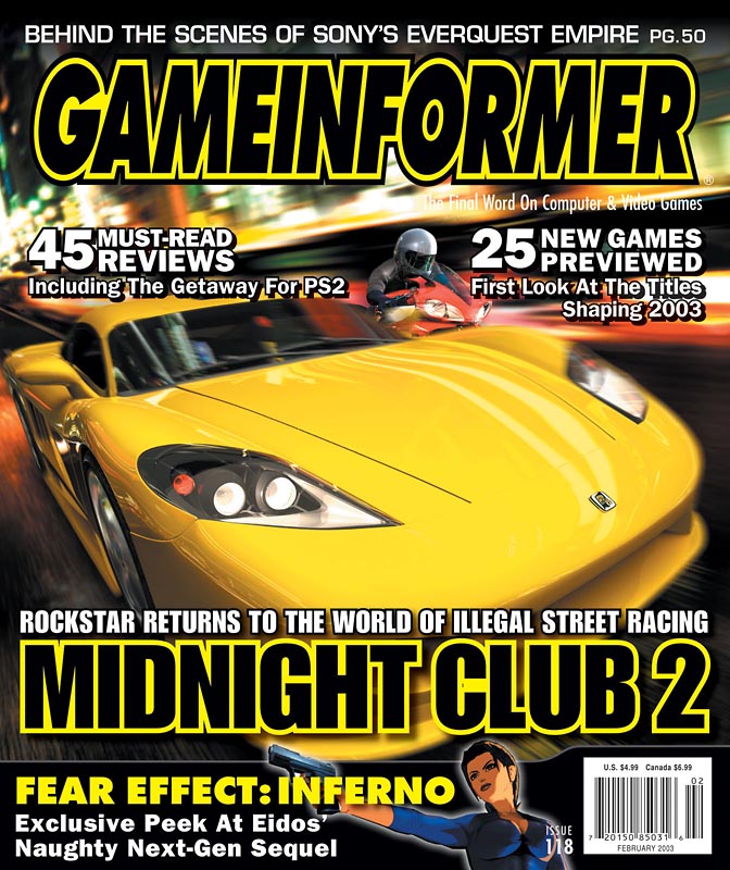 Game Informer #118: Midnight Club 2 (Books)