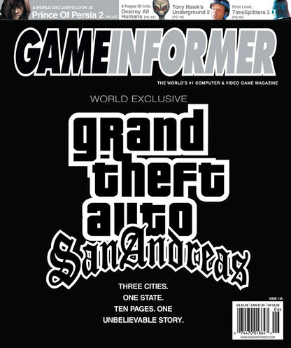 Game Informer #134: Grand Theft Auto San Andreas Issue [Subscriber Edition] (Books)