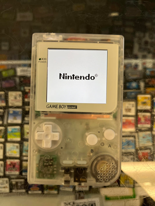 Custom Modded Gameboy Pocket Translucent W/ IPS Screen