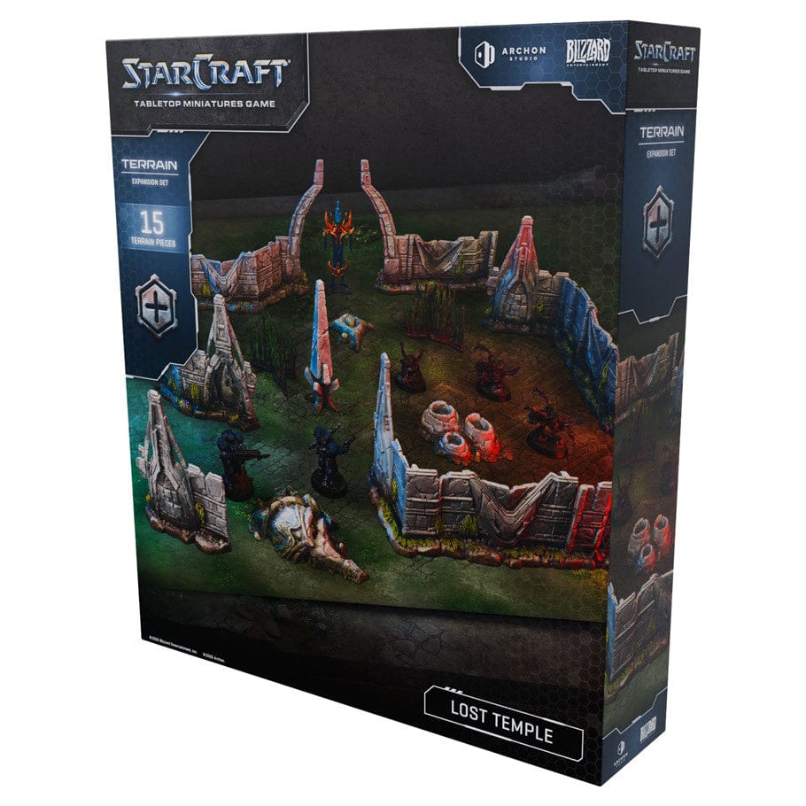 StarCraft TMG: Terrain- Lost Temple, Terrain Expansion Set (Starcraft)