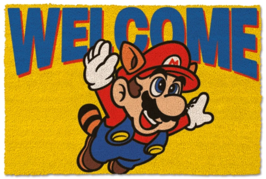 Super Mario - Welcome (17"x29" Doormat) (Toys)