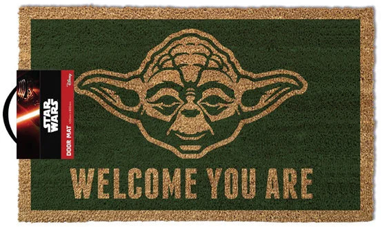 Star Wars - Yoda Welcome You Are (17"x29" Doormat) (Toys)