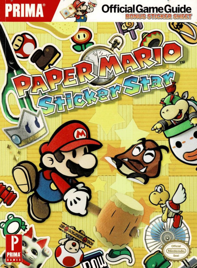 Paper Mario Sticker Star Bundle [Game & Strategy Guide] (Nintendo 3DS)