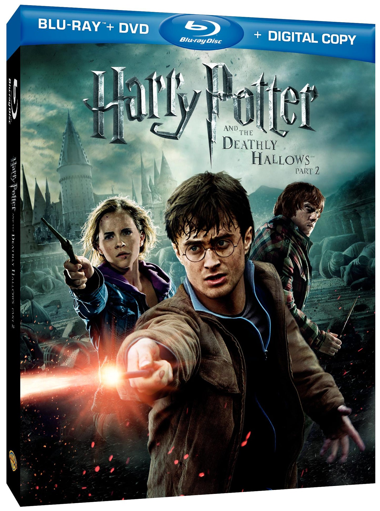 Harry Potter and the Deathly Hallows Part 2 (BLU-RAY + DVD) (Pre-Owned)