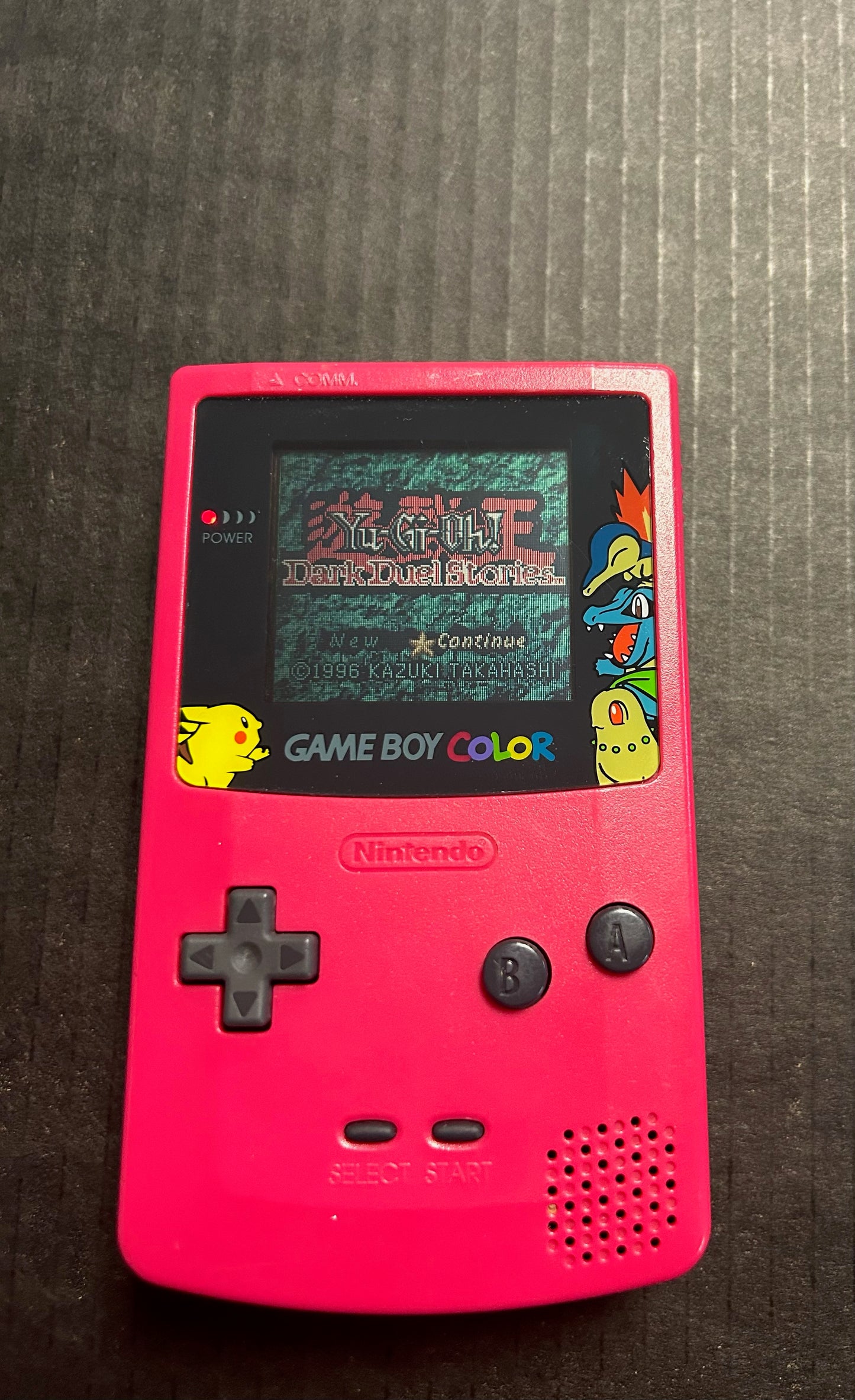Berry Gameboy Color w/ Custom Pokemon Johto Starters Screen (Gameboy Color)