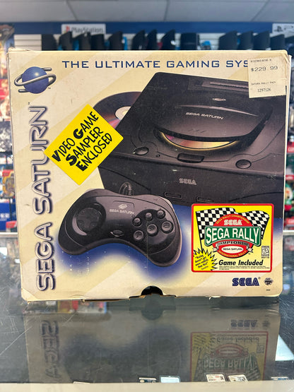 Sega Saturn Rally Bundle w/ Box (Sega Saturn)