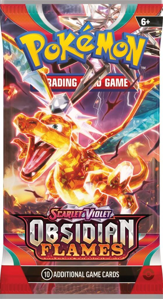 Pokemon: Scarlet and Violet 03 Obsidian Flames Booster Pack (Toys)